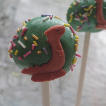 Dinosaur Cake Pops