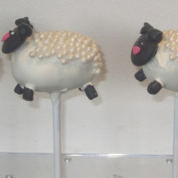 Sheep Cake Pops