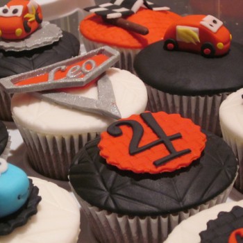 Disney Pixar Cars Themed Cupcakes