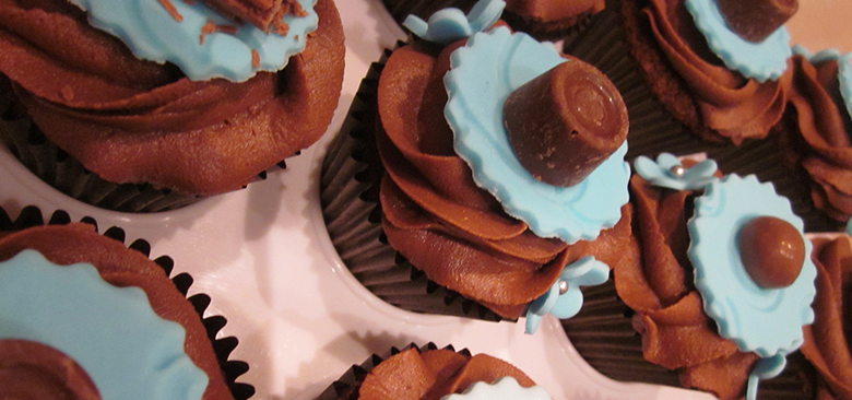 Rolo Cupcakes