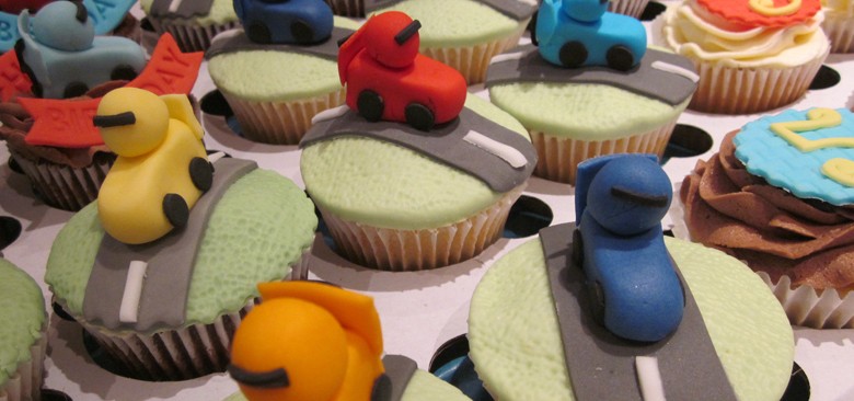 Go Kart Cupcakes