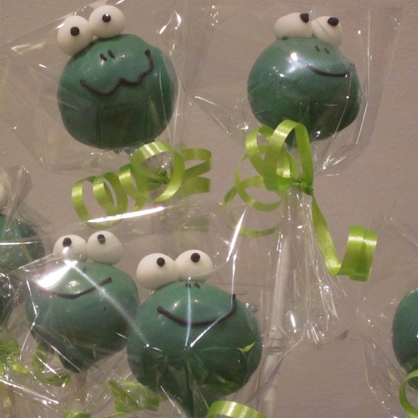 Frog Cake Pops Neo Cakes